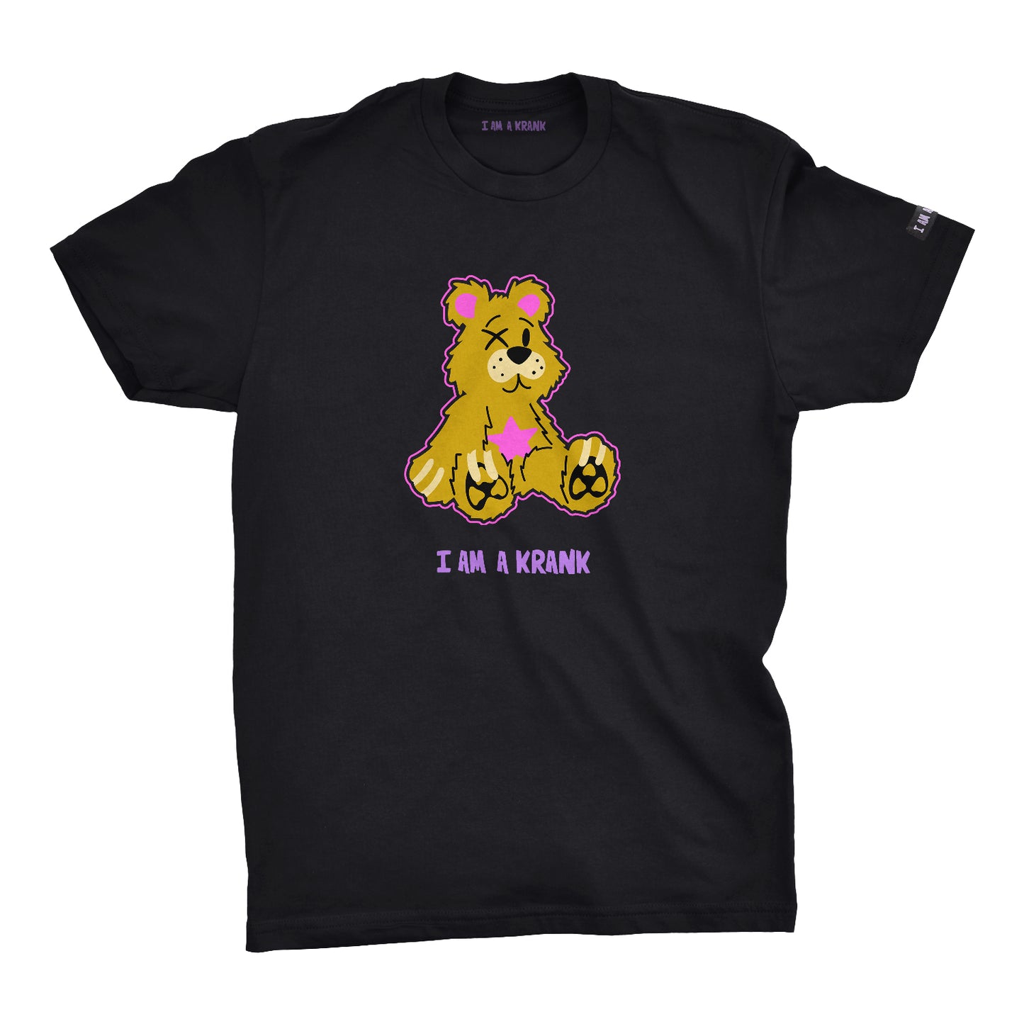 JUNIOR GOLD SIT DOWN BEAR T SHIRT