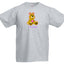 LIMITED EDITION - JUNIOR GOLD SHIMMER SIT DOWN BEAR T SHIRT