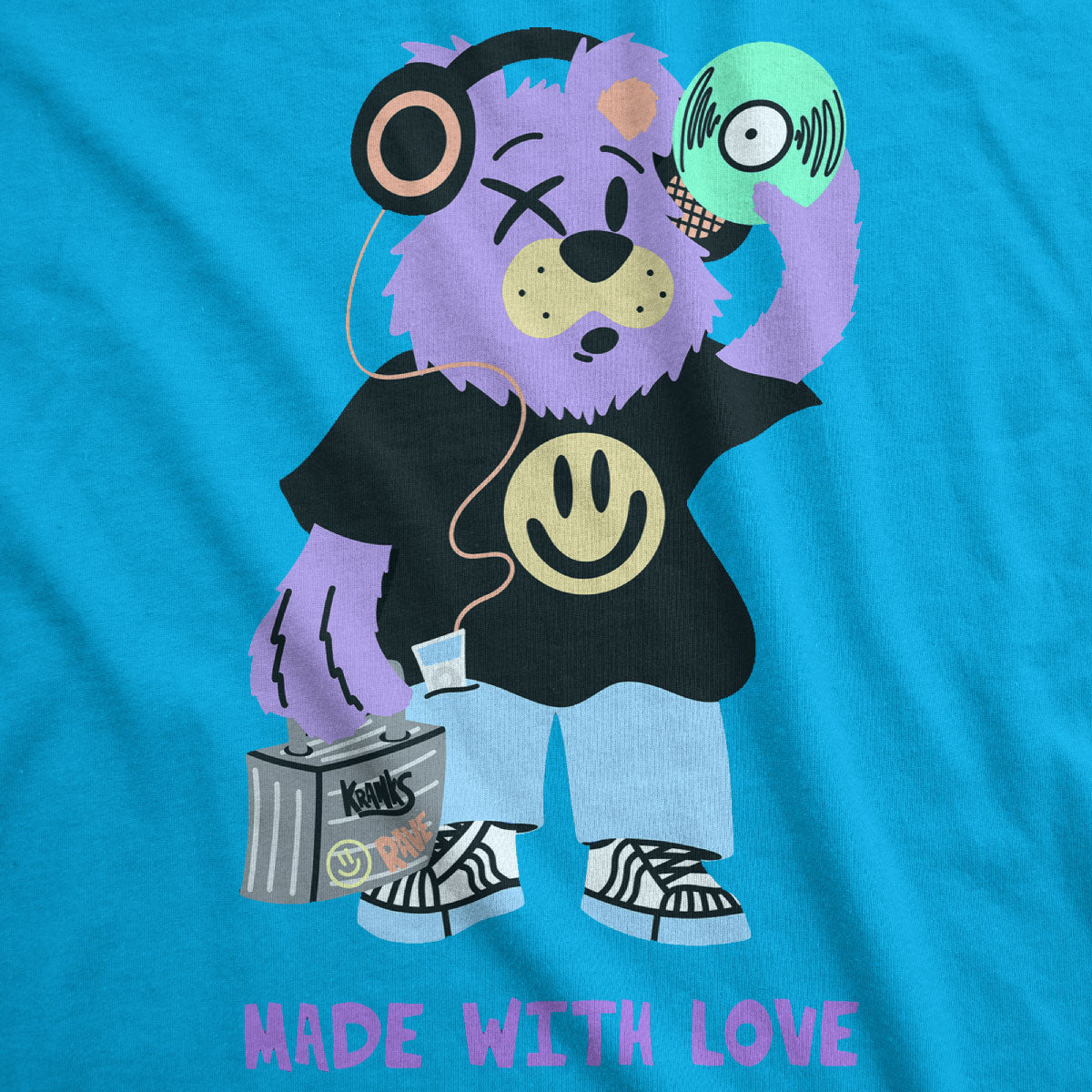 JUNIOR MADE WITH LOVE DJ T SHIRT