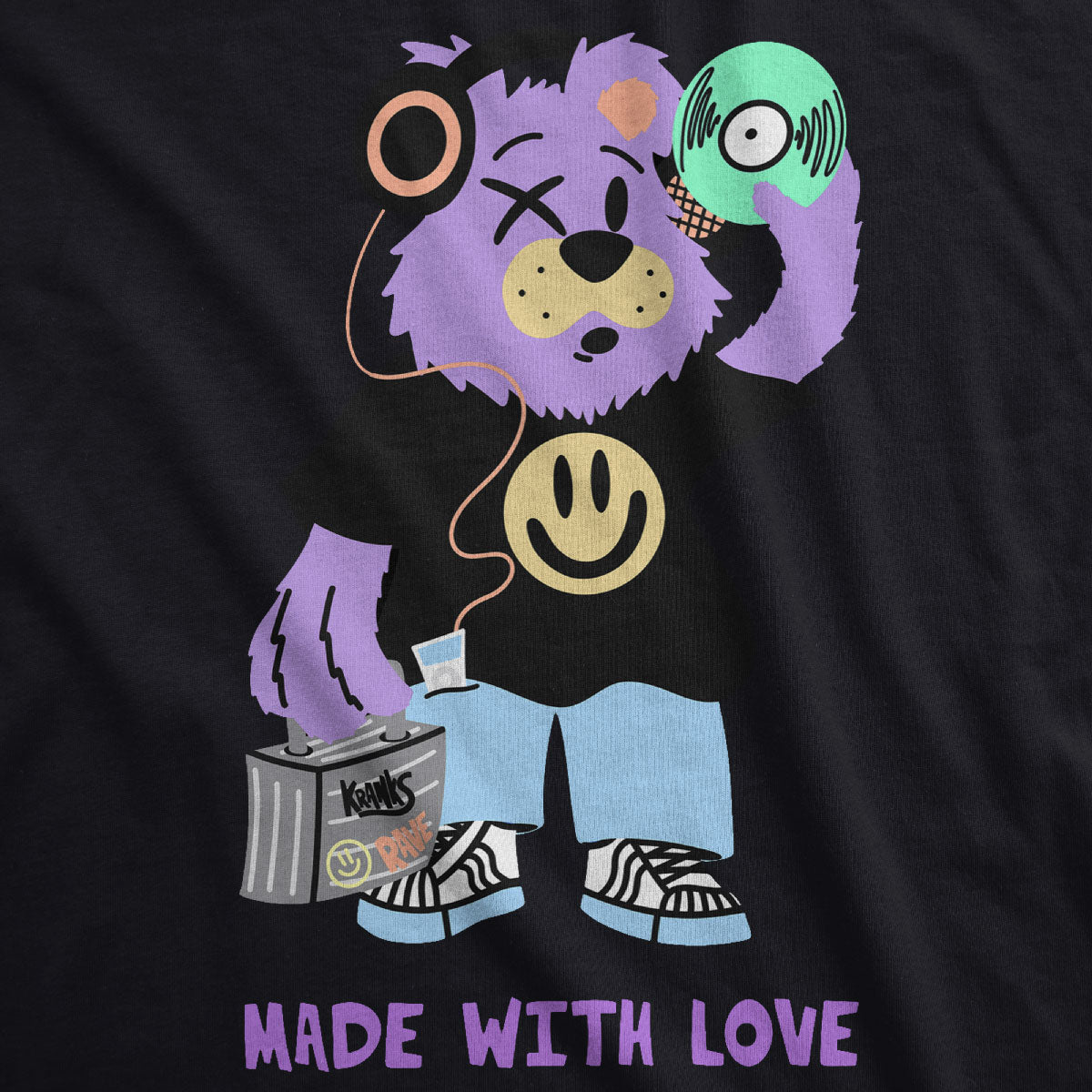 JUNIOR MADE WITH LOVE DJ T SHIRT