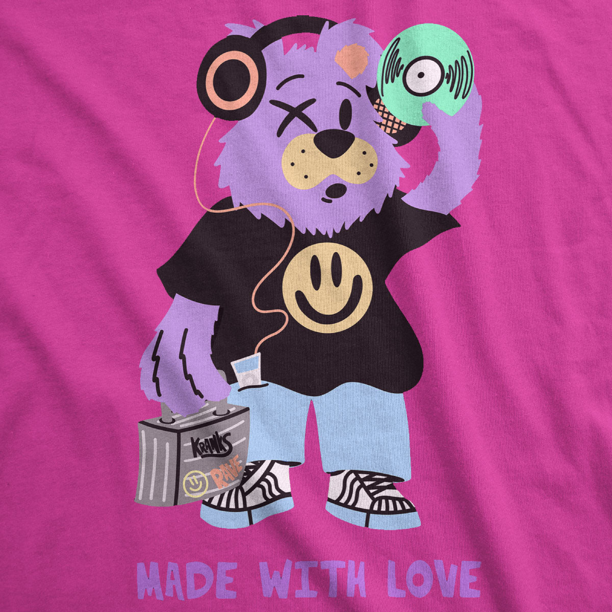 JUNIOR MADE WITH LOVE DJ T SHIRT