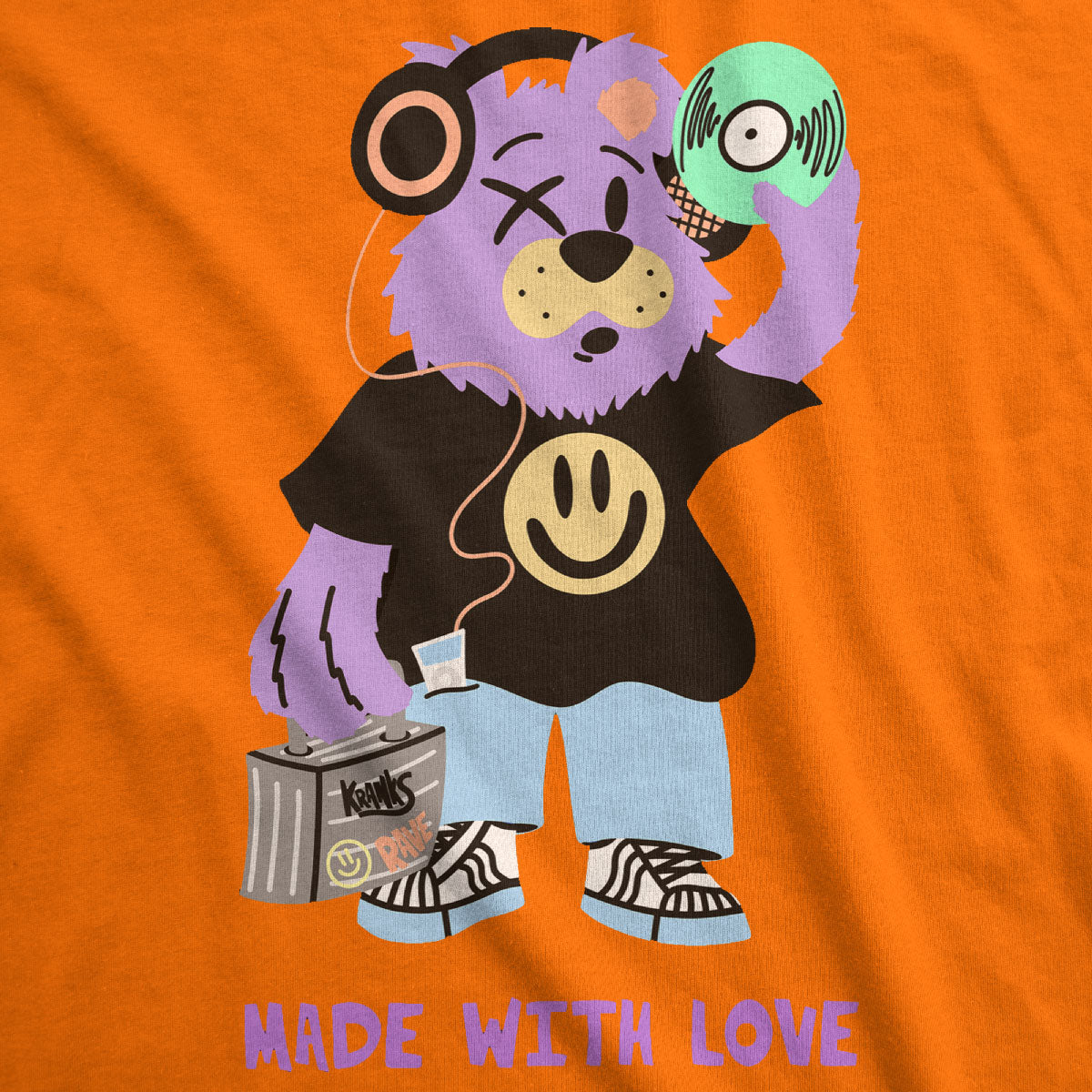 JUNIOR MADE WITH LOVE DJ T SHIRT