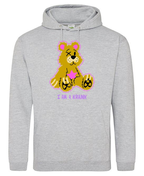 LIMITED EDITION - JUNIOR GOLD SHIMMER BEAR SIT DOWN HOODIE