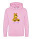 LIMITED EDITION - JUNIOR GOLD SHIMMER BEAR SIT DOWN HOODIE