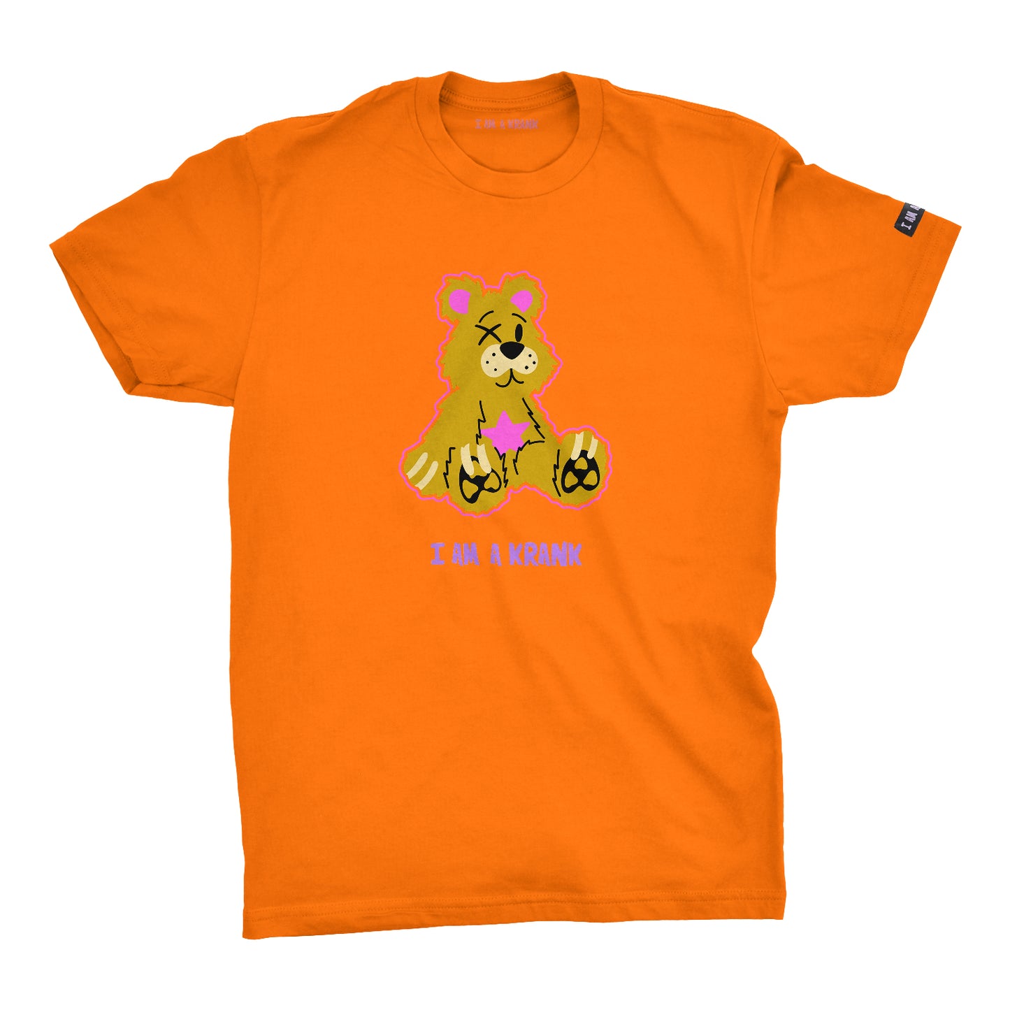 JUNIOR GOLD SIT DOWN BEAR T SHIRT