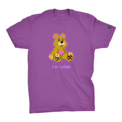 JUNIOR GOLD SIT DOWN BEAR T SHIRT