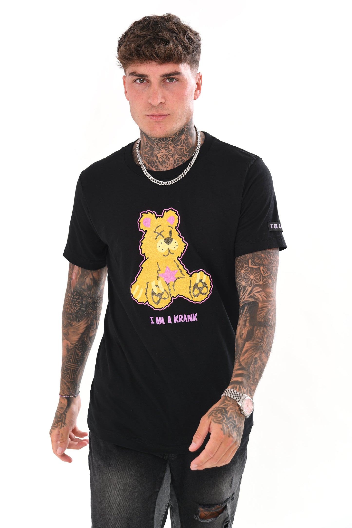 OPULENT GOLD EDITION: THE PRESTIGE SIT-DOWN BEAR T-SHIRT