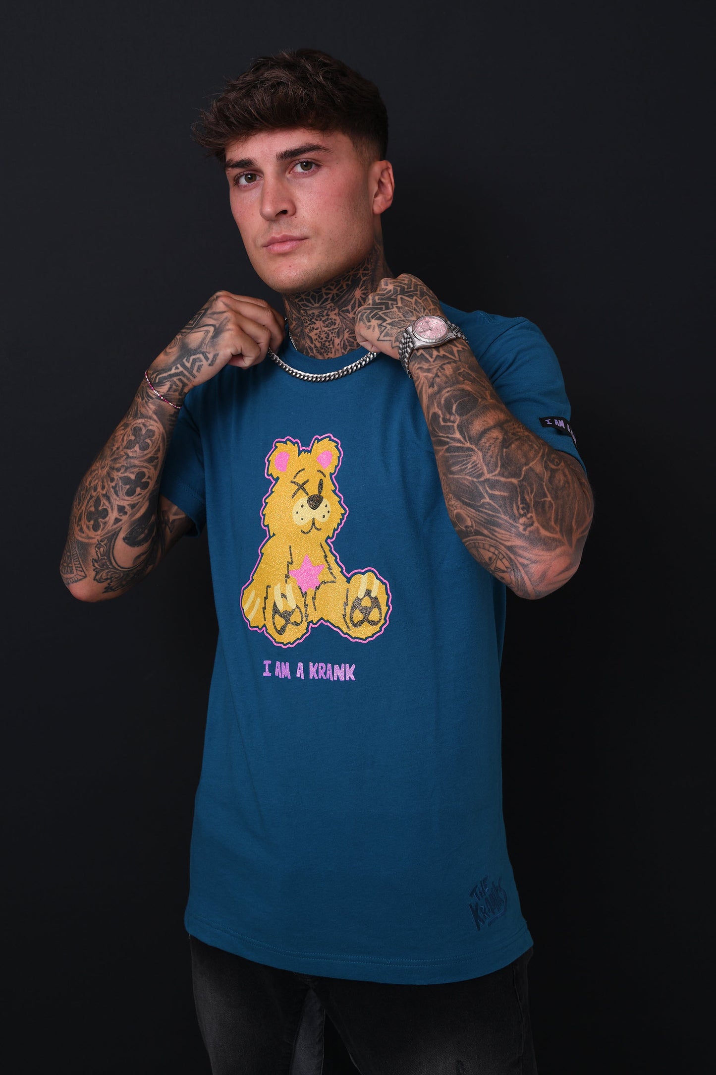 OPULENT GOLD EDITION: THE PRESTIGE SIT-DOWN BEAR T-SHIRT