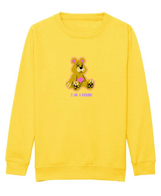 JUNIOR GOLD BEAR SIT DOWN JUMPER
